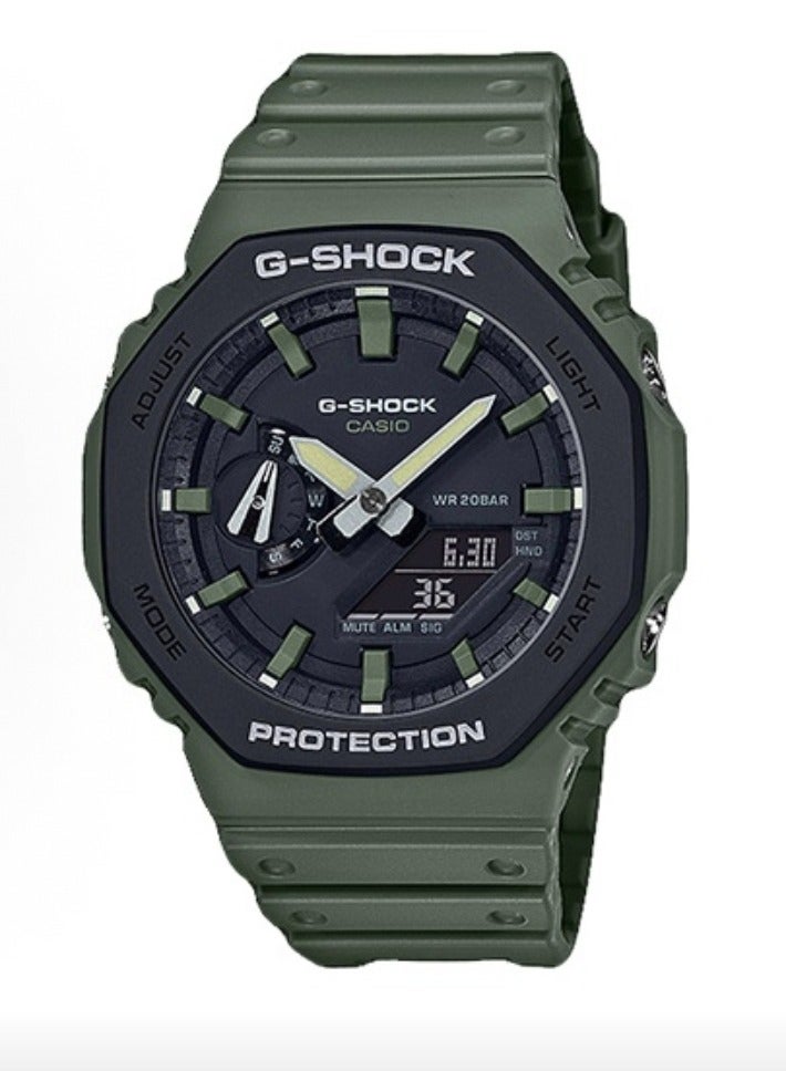 CASIO Farmhouse Oak Sports waterproof quartz movement resin strap Japanese and Korean men's watch - Image 1