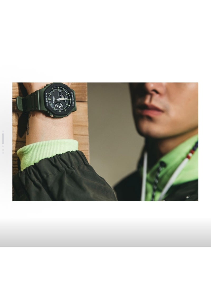 CASIO Farmhouse Oak Sports waterproof quartz movement resin strap Japanese and Korean men's watch - Image 2