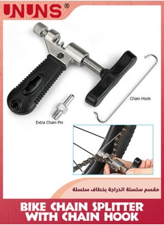 UNUNS Bike Repair Tools,Bicycle Chain Breaker,Bike Chain Splitter With Chain Hook,Bicycle Chain Cutter Breaker Tool,Easy To Ues,Remove And Install Chain 6, 7, 8, 9, 10 And Single Speed Chains  - Image 4