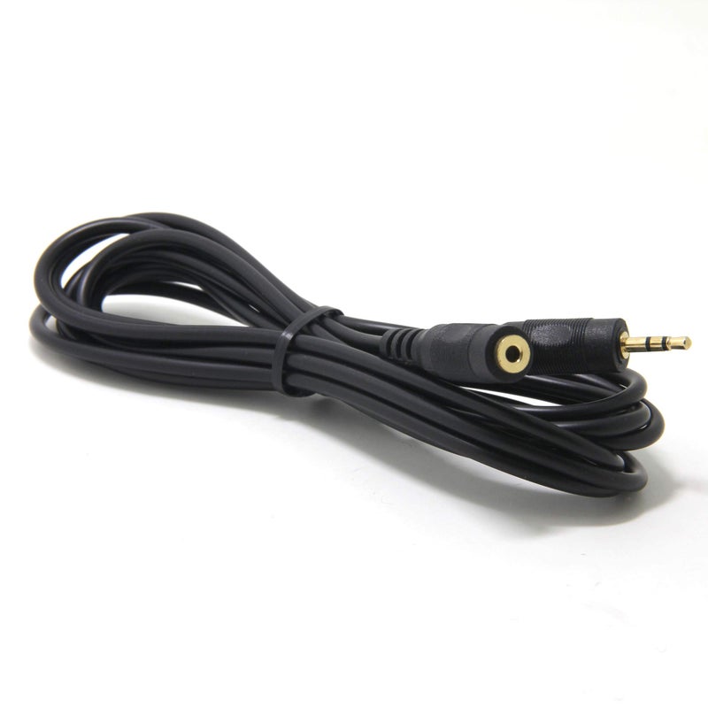 Ancable كابل تمديد صوتي أنكيبل 2-pack بطول 6 أقدام 2.5 مم TRS ستيريو ذكر إلى أنثى لكاميرا كانون وسوني، جهاز التحكم عن بعد، سماعات الرأس، هارموني هاب IR بلاستر ومصدر IR - Image 4