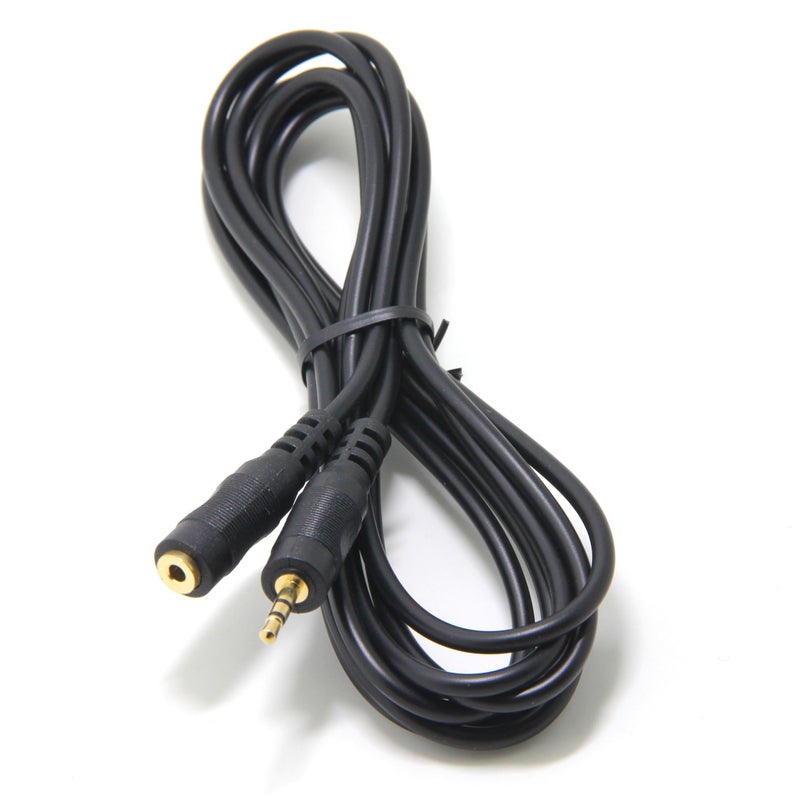 Ancable كابل تمديد صوتي أنكيبل 2-pack بطول 6 أقدام 2.5 مم TRS ستيريو ذكر إلى أنثى لكاميرا كانون وسوني، جهاز التحكم عن بعد، سماعات الرأس، هارموني هاب IR بلاستر ومصدر IR - Image 3