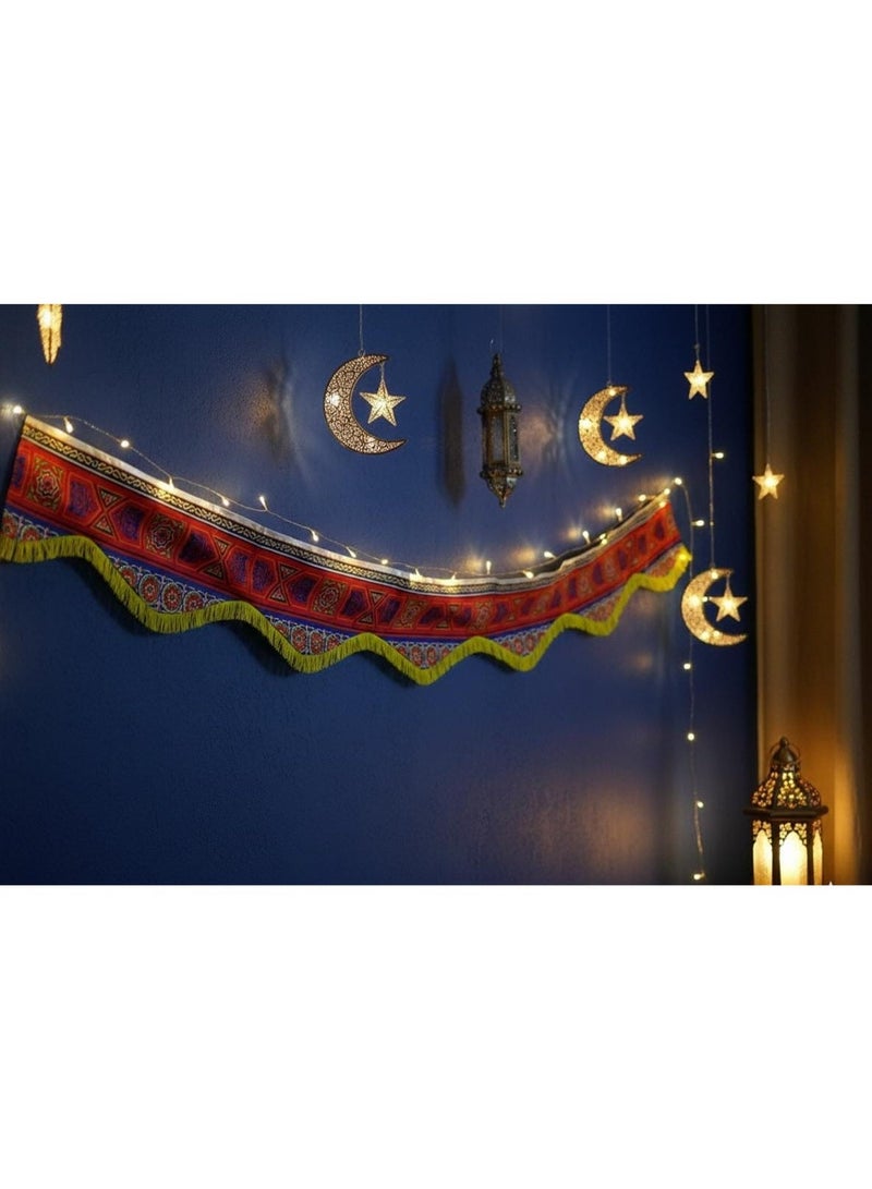 Ramadan Decorative Curtain Branch with Khayamiya Design – 5M - Image 2