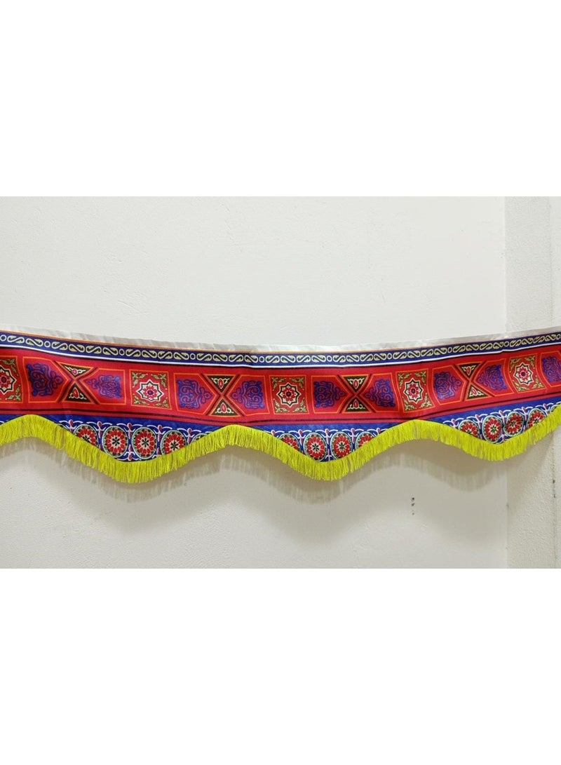 Ramadan Decorative Curtain Branch with Khayamiya Design – 5M - Image 1