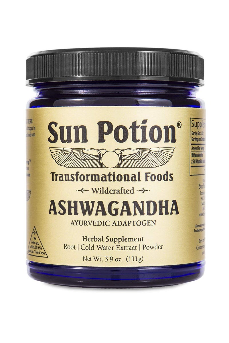 Sun Potion Ashwagandha Wildcrafted 111 Grams 88 Servings