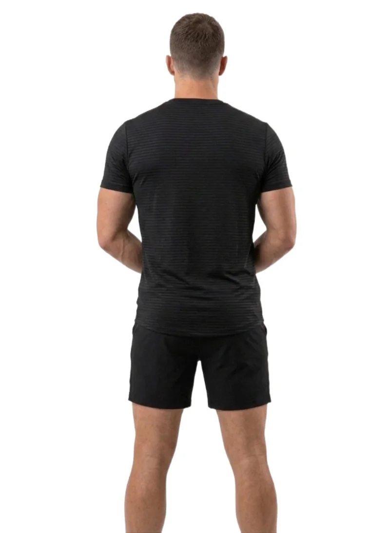 Thugfit Black THUGFIT AirmanArmor - Men's Muscle Fit T-Shirt - Black for Men | Best Price UAE