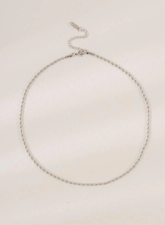 Take Two  Braided Chain Necklace for Women | Best Price UAE