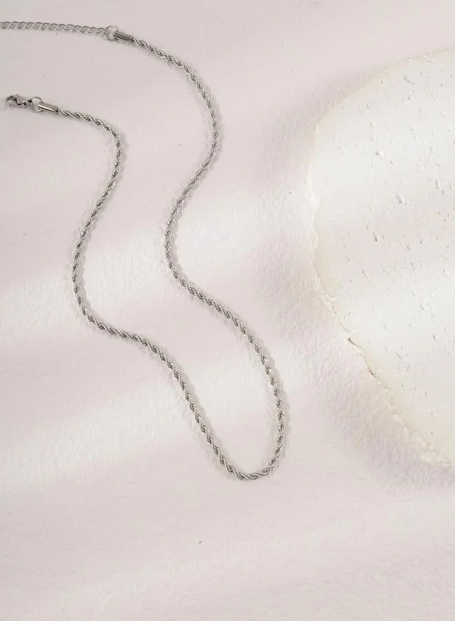 Take Two  Braided Chain Necklace for Women | Best Price UAE