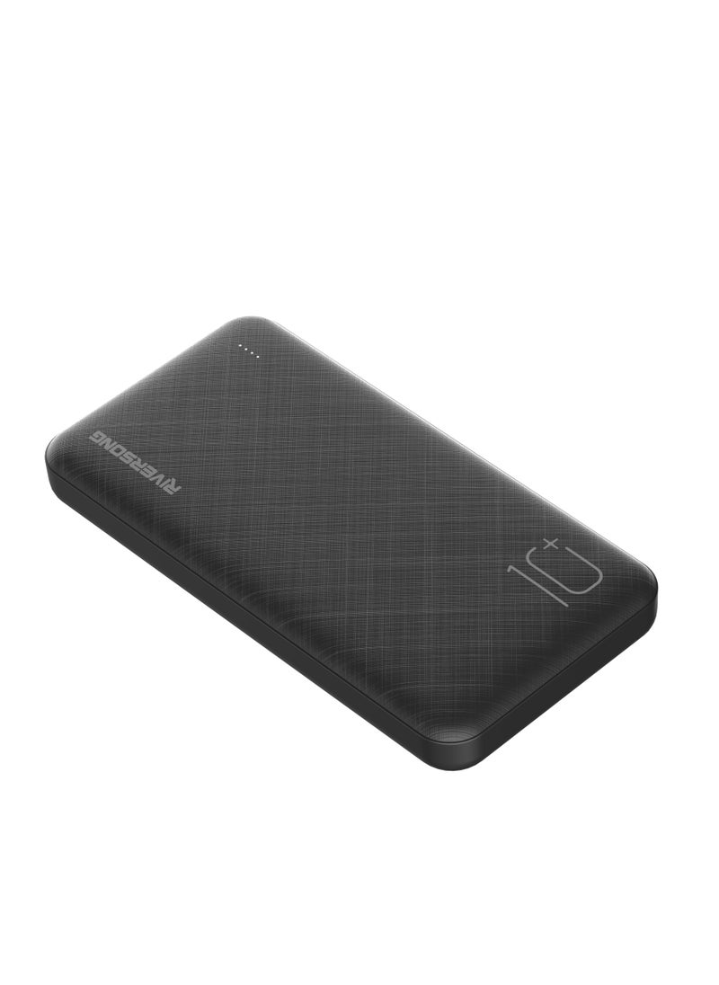 RIVERSONG - RIVERSONG 10,000mAh Power Bank Vision 10Se, Black - Image 1