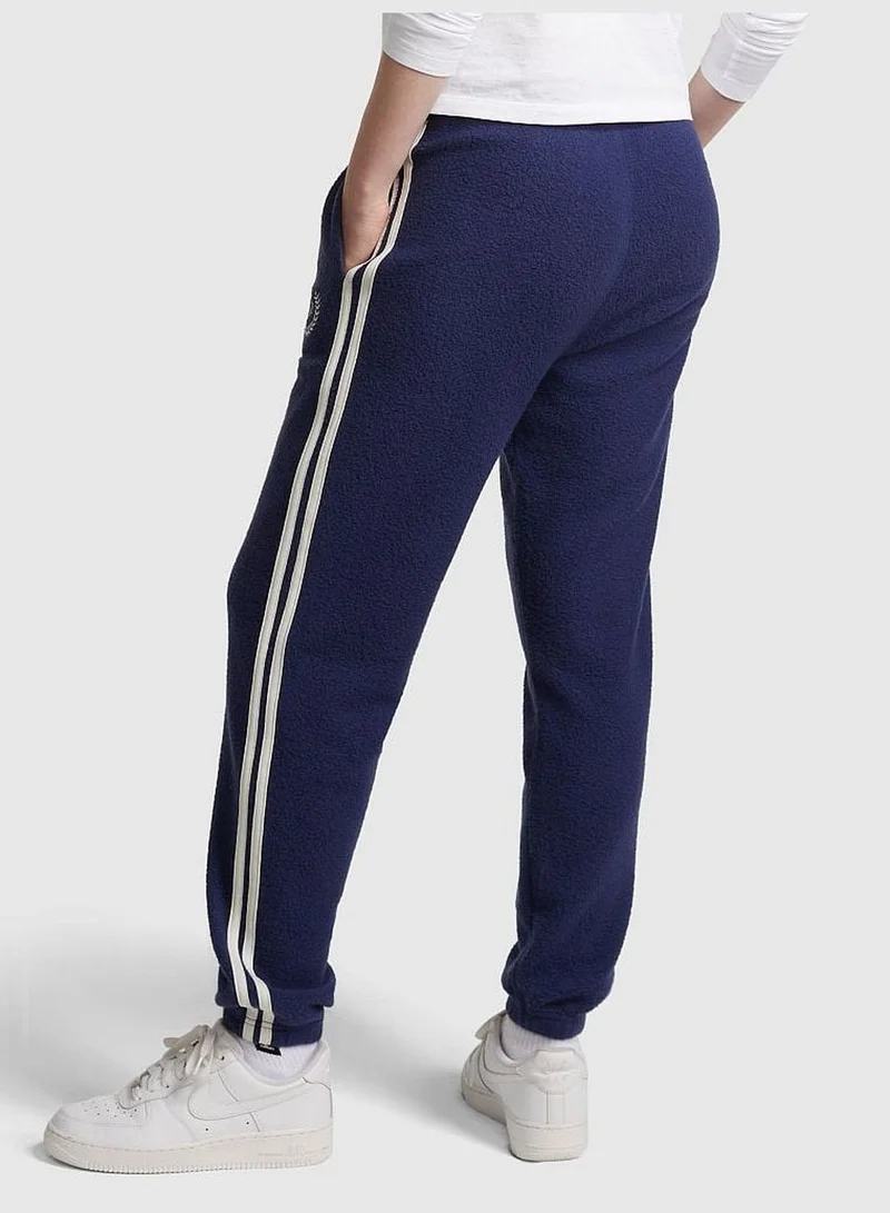 PINK Reverse Fleece High-Waist Gym Pants