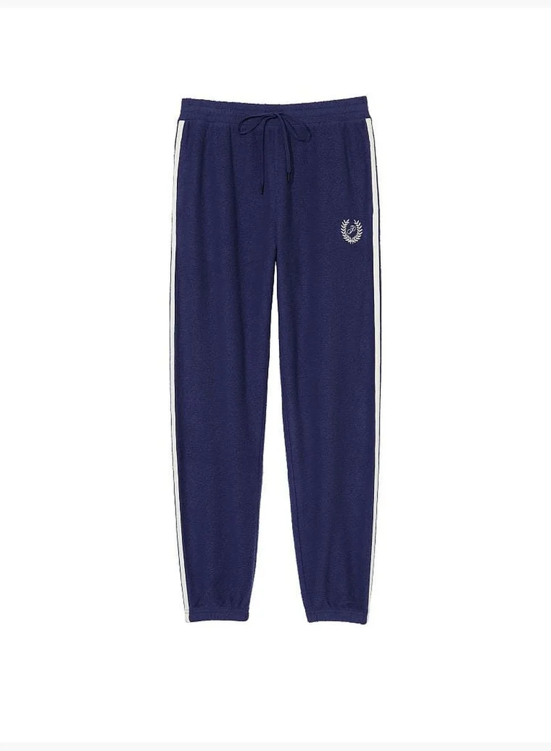 PINK Reverse Fleece High-Waist Gym Pants