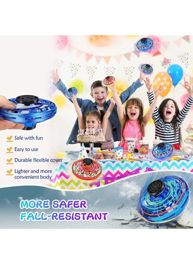 ARGT Flying Spinner Toy, Mini Boomerang Drone Fidget Spinner, Hand-Controlled UFO Magic Ball with RGB Lights, Flying Toys for Kids Boys Girls Teens 8+ Year Old, Indoor Outdoor Cool Gadgets (Black) - Image 5