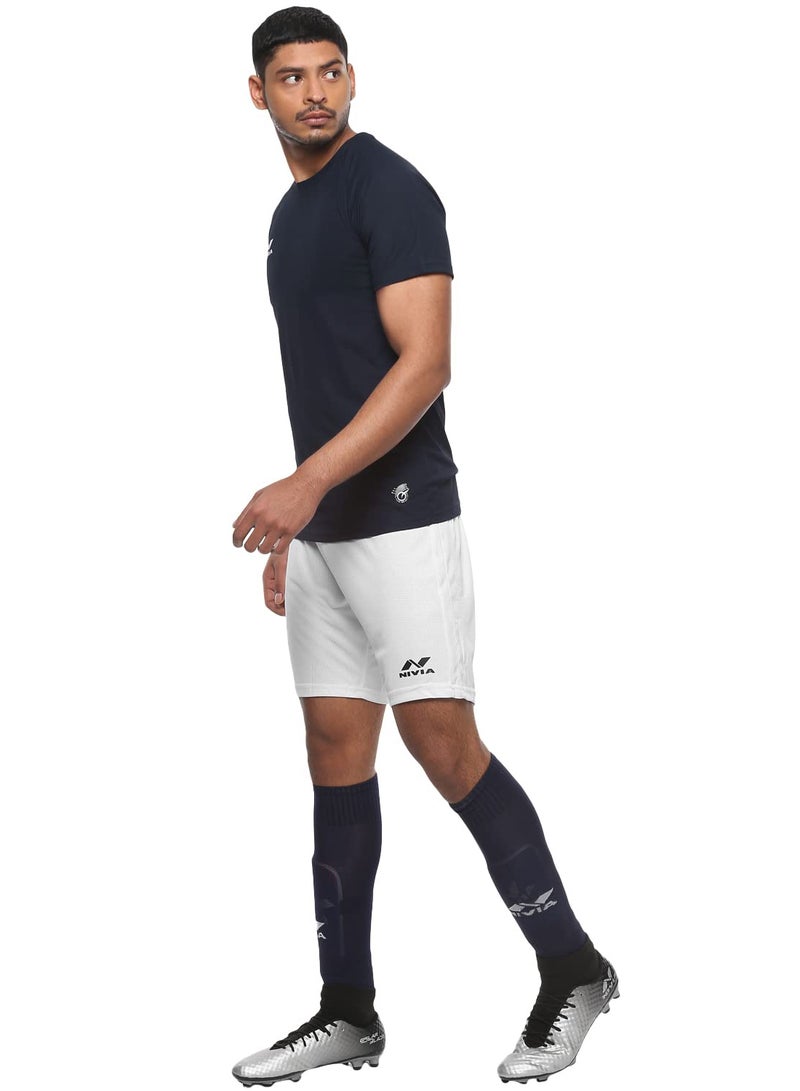 Nivia Encounter Football Jersey Set | Size : Large | Half Sleeve| Micro Square | Material : Polyester | Knitted - Image 5