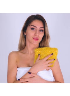 LET'SCRUB Super Flexible Bath Loofah Set 4 Pieces Suitable for All Skin Types 30 x 40 cm  - Image 3