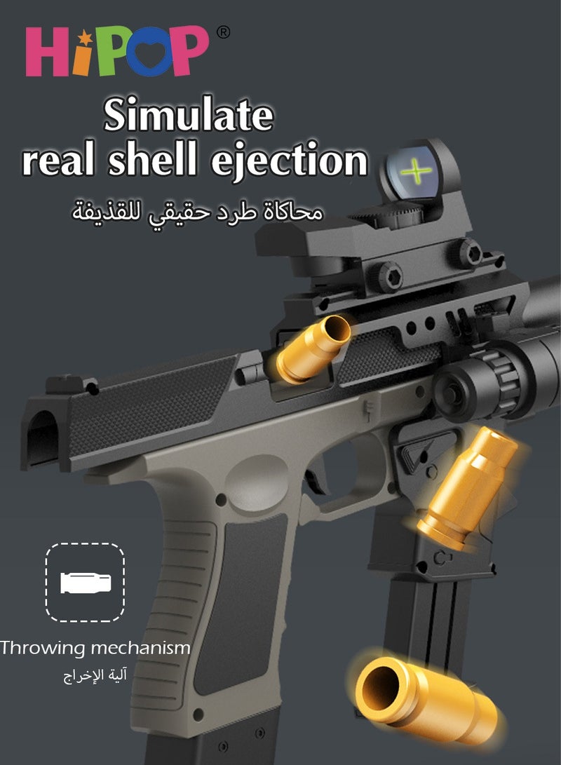 هيبوب مسدس لعبة جلوك للأطفال ، مسدس لعبة رصاصة طرية ، مع ملحقات تكتيكية غنية ، لعبة مسدس للأطفال - Image 4