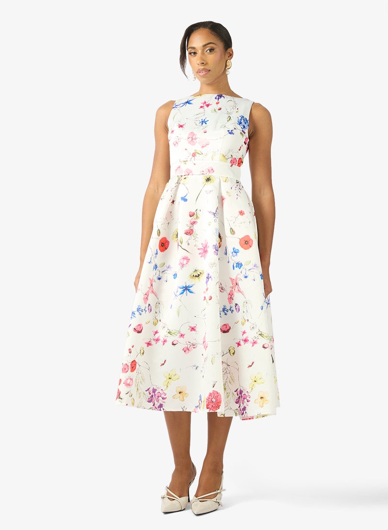 ELLA Floral Print Dress - Image 1