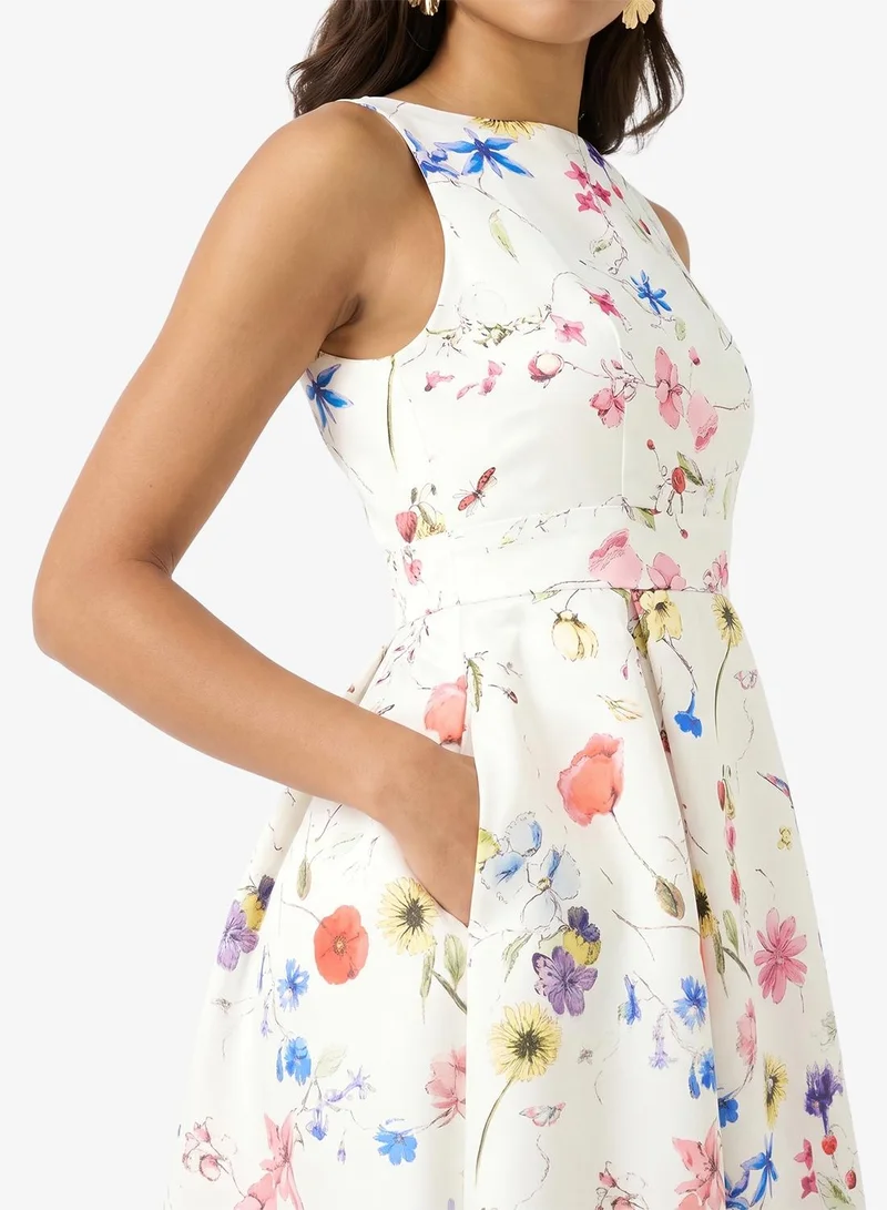 Ella  Floral Print Dress for Women | Best Price UAE