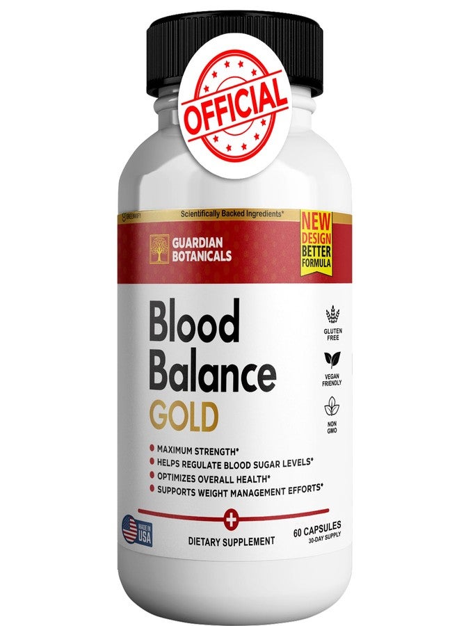 GREENVIFY Guardian Botanicals Blood Balance All Natural Formula to Maintain Healthy Levels, Maximum Strength Daily Formula, Blood Balance Reviews (1 Pack - 60 Capsules) - Image 1