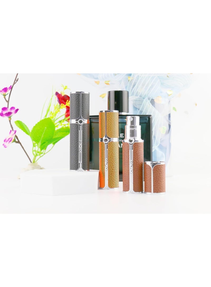 Perfume Atomizer Bottle – Portable Mini Refillable Travel Spray Bottle 5ml/0.2oz – Compact Reusable Fragrance Atomizer for Travel & Daily Use (Green) - Image 2