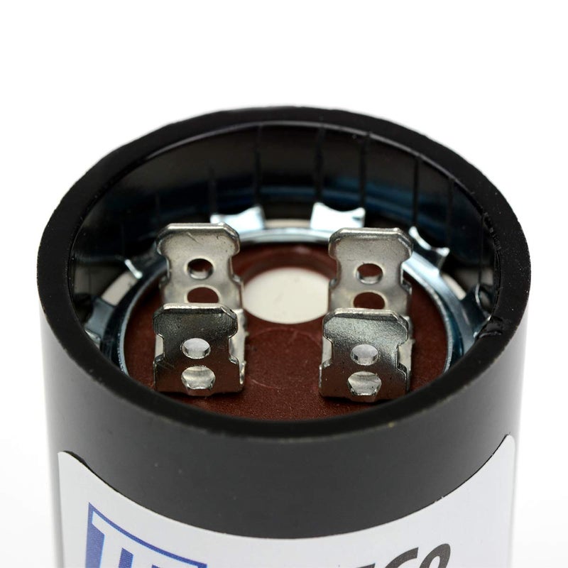 TEMCo Industrial مكثف بدء TEMCo 64-77 ميكروفاراد CD60 220-250 فولت تيار متردد دائري | مكثف بدء المحرك 50/60 هرتز لتكييف الهواء، الضاغط، المضخة - Image 4