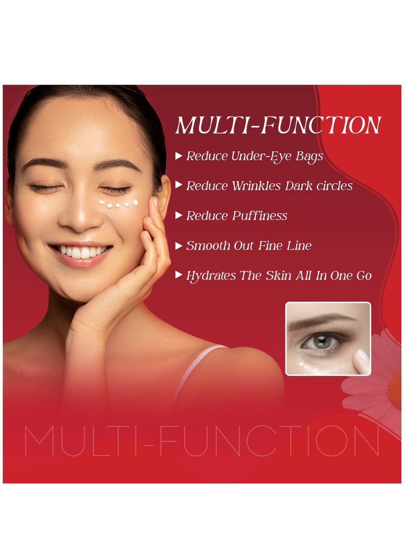 NIKITA.VIVI Anti-Aging Eye Cream Brightening Eye Cream for Puffiness and Bags under Eyes Reduces Fine Lines and Dark Circles Fine Lines & Under Eye Wrinkles for Women 30ml  - Image 3