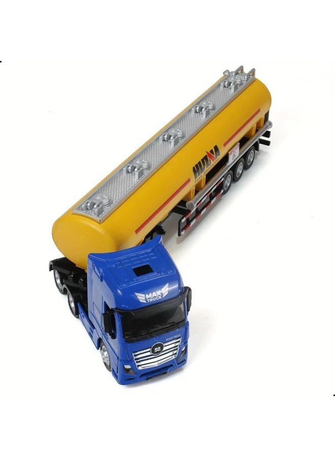 1 50 Scale Alloy Truck Model Toy Kit For 8 Plus Years Kids Sliding Engineering Car - Image 1