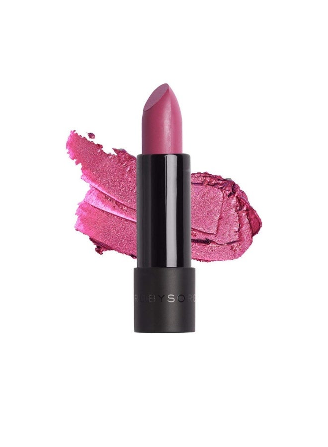 Ruby's Organics Semi-Matte Lipstick for Women All Indian Tones, Highly Pigmented, Moisturizing, Non Drying, Lightweight and Long Lasting Formula, Lip Makeup, Synthetic Chemical-Free, Mauve, 3.7g - Image 1