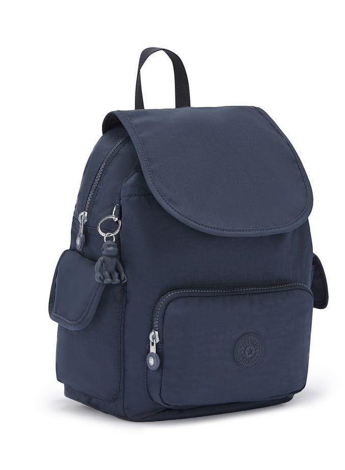 kipling City Pack Small Backpack Blue Bleu 2 - Image 3
