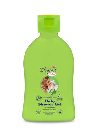 Elegant Aloe Vera Baby Shower Gel 200ml
