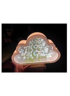 LIVVY Cloud Tulip Mirror Lamp – Infinity Flower Night Light, LED Cloud Mirror Light for Bedroom & Home Decor – Aesthetic Desk Light, Fully Assembled, Gift for Women & Girls  - Image 5