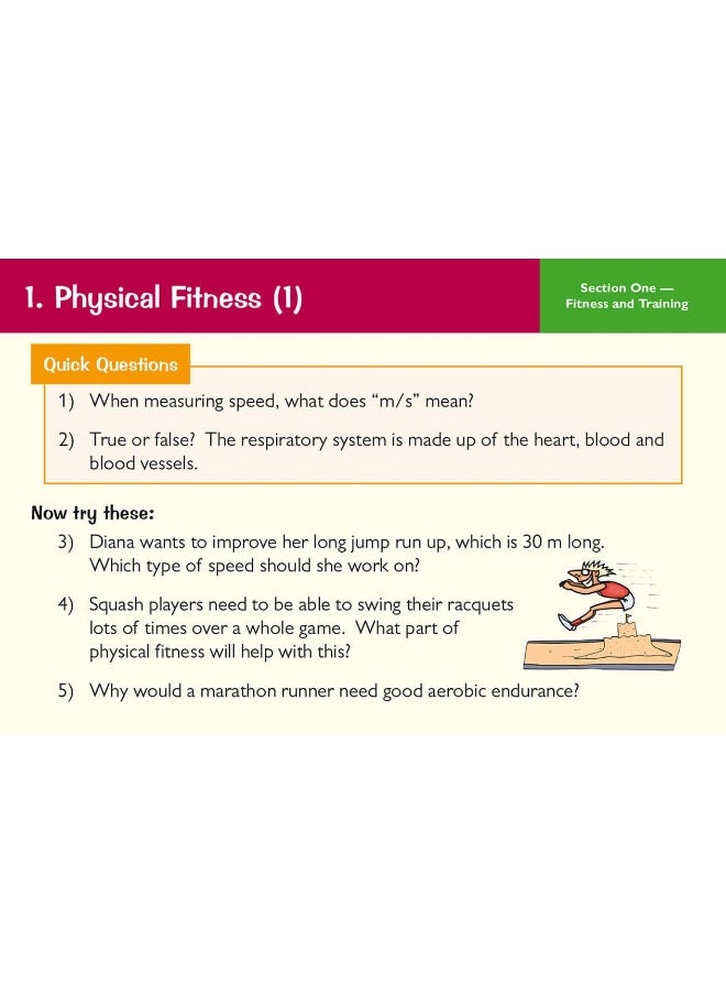 Coordination Group Publications Ltd (CGP) BTEC First in Sport: Revision Question Cards  - Image 3