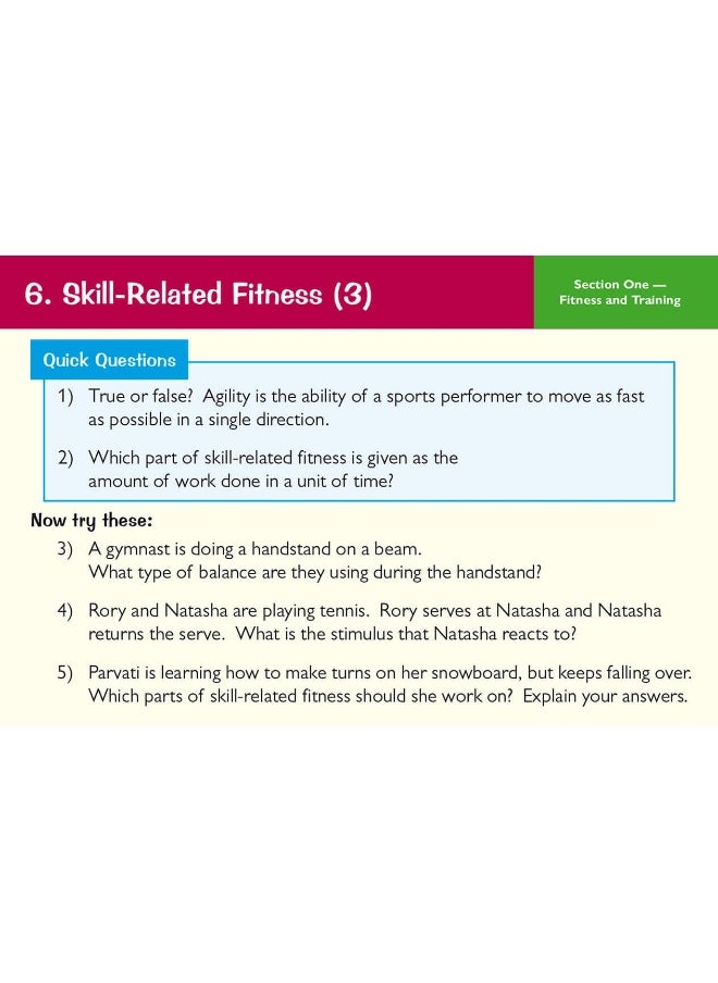 Coordination Group Publications Ltd (CGP) BTEC First in Sport: Revision Question Cards