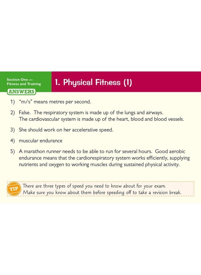 Coordination Group Publications Ltd (CGP) BTEC First in Sport: Revision Question Cards