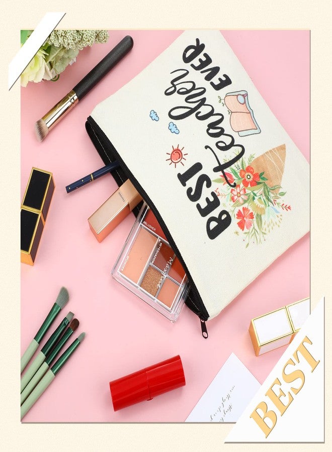 ميتلي مجموعة هدايا تقدير المعلمين من إم تي لي، 16 قطعة، للعودة إلى المدرسة، تتضمن 8 حقائب مكياج و8 سلاسل مفاتيح للمعلمين، هدية شكر وتقدير بالجملة للتخرج 2025 - Image 4