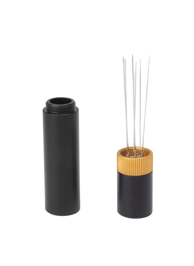Coffee Stirrer Type Distribution Tool with Keychain Coffee Powder Hand Tamper Stirrer for Coffee Clumping