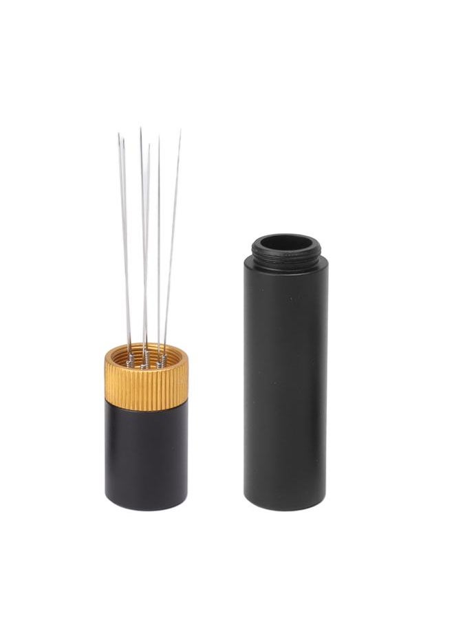 Coffee Stirrer Type Distribution Tool with Keychain Coffee Powder Hand Tamper Stirrer for Coffee Clumping