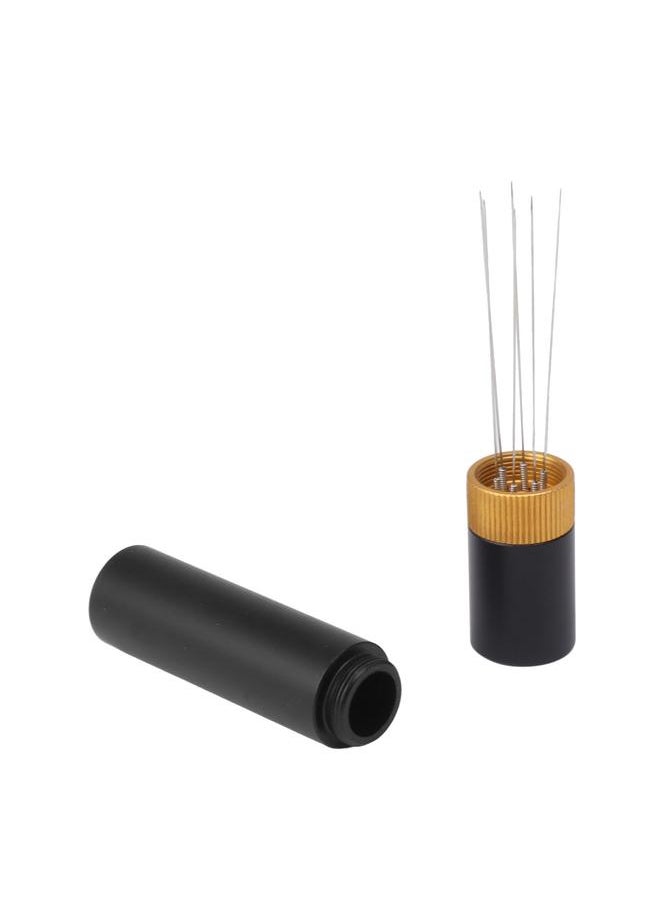 Coffee Stirrer Type Distribution Tool with Keychain Coffee Powder Hand Tamper Stirrer for Coffee Clumping