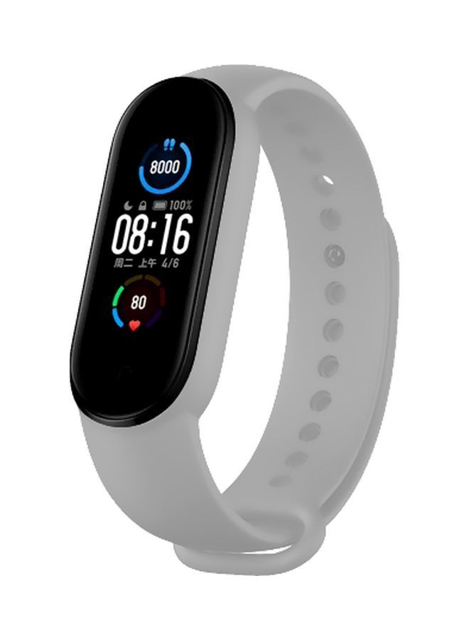 شيزي حزام بديل لشاومي مي باند 5 رمادي - Image 1