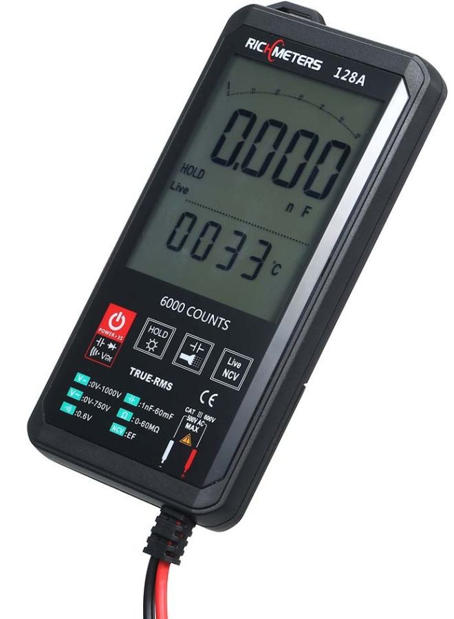 NIBEMINENT Voltage Measuring Meter Black