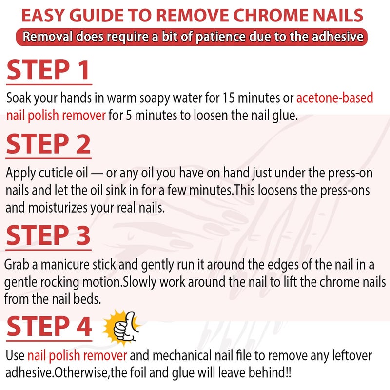 KQueenest Chrome Gold Press on Nails Medium Almond, KQueenest Mirror Metal Stiletto Fake Acrylic Nails with Bling Design, Cute Medium Glue on Nails for Prom Party Wear, Glazed False Nails Press ons in 24 Pcs - Image 5