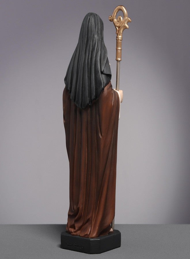 Veronese Design 6 1/2 Inch Saint Brigid of Kildare Polyresin Hand Painted Religious Collectible Figurine Statue - Image 5