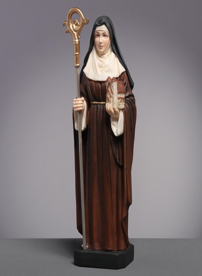 Veronese Design 6 1/2 Inch Saint Brigid of Kildare Polyresin Hand Painted Religious Collectible Figurine Statue - Image 4