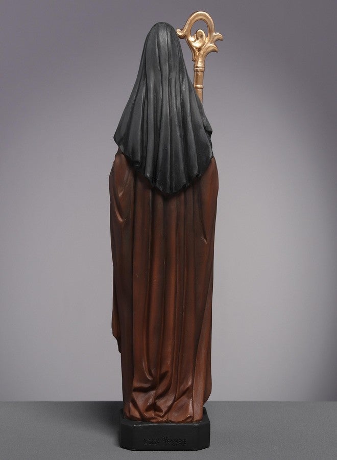 Veronese Design 6 1/2 Inch Saint Brigid of Kildare Polyresin Hand Painted Religious Collectible Figurine Statue - Image 3