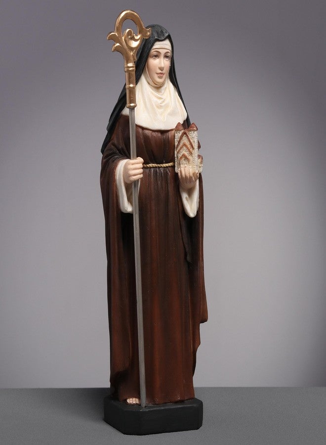 Veronese Design 6 1/2 Inch Saint Brigid of Kildare Polyresin Hand Painted Religious Collectible Figurine Statue - Image 2