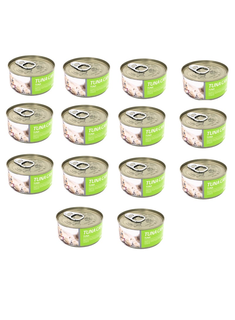 Bioline طعام قطط من التونة المعلبة 10×80 جرام - Image 1