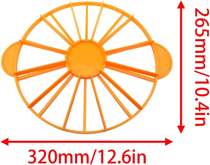 Dsjnf DJF 10/12 Pieces Round Double-sided Cake Portion Marker Cake Knife Cheesecake Slicer For Uniform Slicing (1pcs) - Image 3
