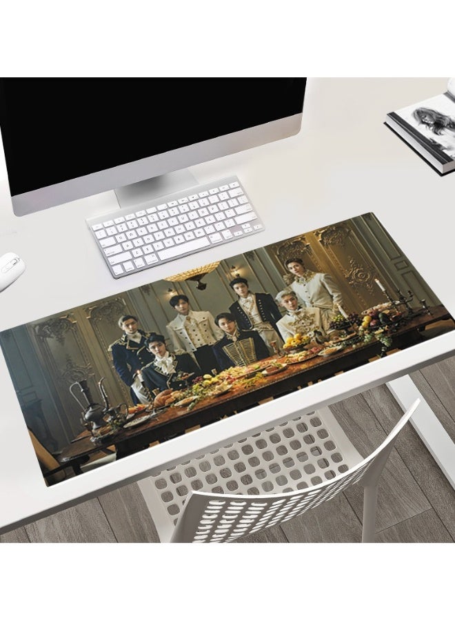 Korean Boy Group ENHYPEN Mouse Pad Oversized 900×400×3mm - Image 1