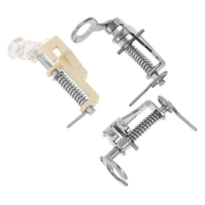 Sewing Machine Presser Feet Set Of 3 Open Close And Spring Feet For Quilting Embroidery And Household Use - Image 2