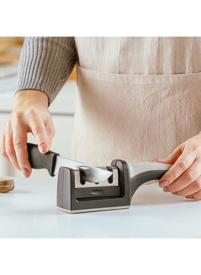 NAVA Triple-Blade Manual Sharpener For Stainless Steel Knives "Misty" -Multicolour - Image 3