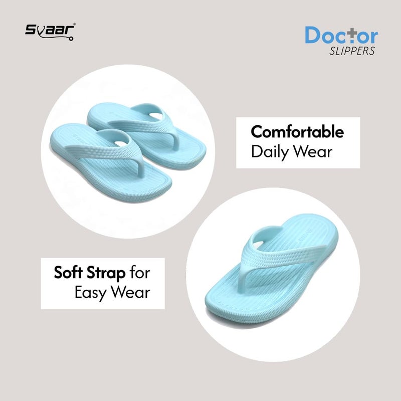 SVAAR Women's Flip-Flops Slippers | Orthopedic, Diabetic, Pregnancy | Soft Doctor Anti-Skid Slipper for Women | Comfortable & Lightweight | All Day Wear Flip-Flops Slipper - Image 2