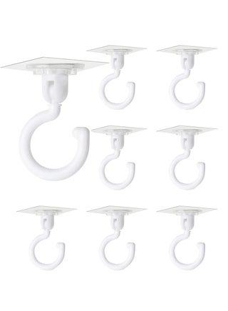 Clear Self Adhesive Hooks - 360° Rotatable Hook for Bathroom, Kitchen, Shower, Tile, Glass Window (8 Pcs) - pzsku/Z98E16F0D81BD29EC97D0Z/45/_/1699087637/e6b5be2e-e035-471b-9193-93016cacd017